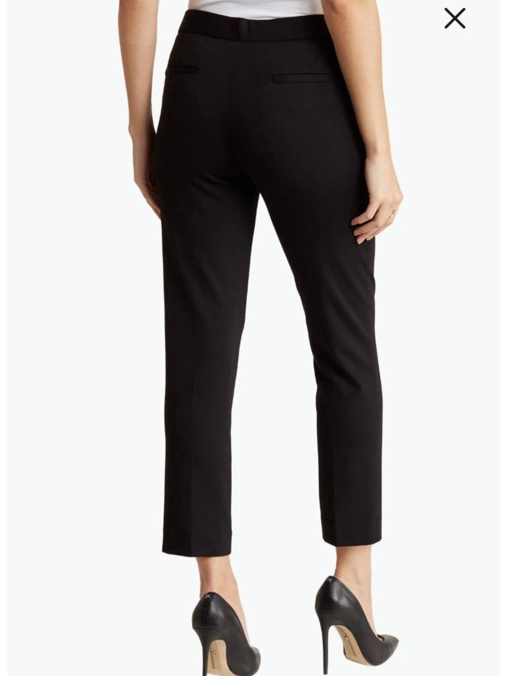 Amanda & Chelsea Alex Pointe Knit Black Trousers - Picture 2 of 8